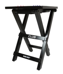 સ્ટેન્ડ સાથે KNK ફોલ્ડિંગ લાકડાનું લુડો બોર્ડ, બાળકો અને પુખ્ત વયના લોકો માટે ડાર્ક ચેરી લુડો ટેબલ, ડ્રોઅર