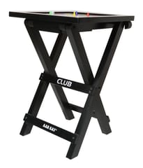 KNK ફોલ્ડિંગ સ્નેક્સ લેડર બોર્ડ ટેબલ, લાકડાનું સ્ટેન્ડ, ઘેરો ચેરી રંગ, સ્ટાન્ડર્ડ સાઈઝ ઇન્ડોર ગેમ