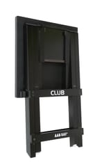 KNK ફોલ્ડિંગ સ્નેક્સ લેડર બોર્ડ ટેબલ, લાકડાનું સ્ટેન્ડ, ઘેરો ચેરી રંગ, સ્ટાન્ડર્ડ સાઈઝ ઇન્ડોર ગેમ