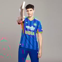 ایڈیڈاس کرکٹ انڈیا T20 کرکٹ جرسی 2026 پلیئر ورژن