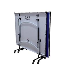 ग्लोबल एक्शन टेबल टेनिस टेबल, नीले रंग का टॉप | मोटाई 16 मिमी, साथ में 1 टेबल कवर