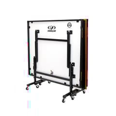 कौगर ग्रेविटी टेबल टेनिस टेबल, काला टॉप | मोटाई 18 मिमी, नेट सहित