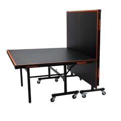 कौगर ग्रेविटी टेबल टेनिस टेबल, काला टॉप | मोटाई 18 मिमी, नेट सहित