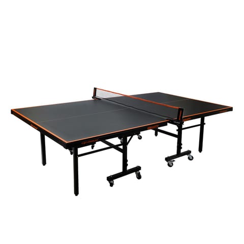 कौगर ग्रेविटी टेबल टेनिस टेबल, काला टॉप | मोटाई 18 मिमी, नेट सहित