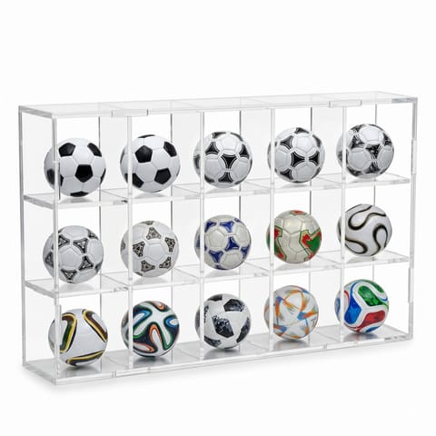 KNK Mini Football World Cup Replica Ball Collection Set 1970-2026 | Historical Soccer Tournament Souvenir Balls | Classic Match Design Collectibles | Mini Soccer Memorabilia Gift for Fans & Collectors (Set of 15)
