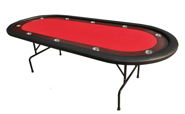 KD Folding Texas Holdem Poker Table