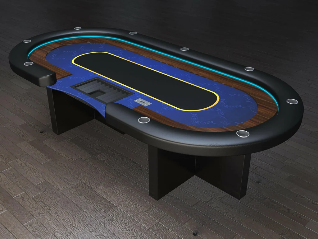 KD Cross High Poker Table