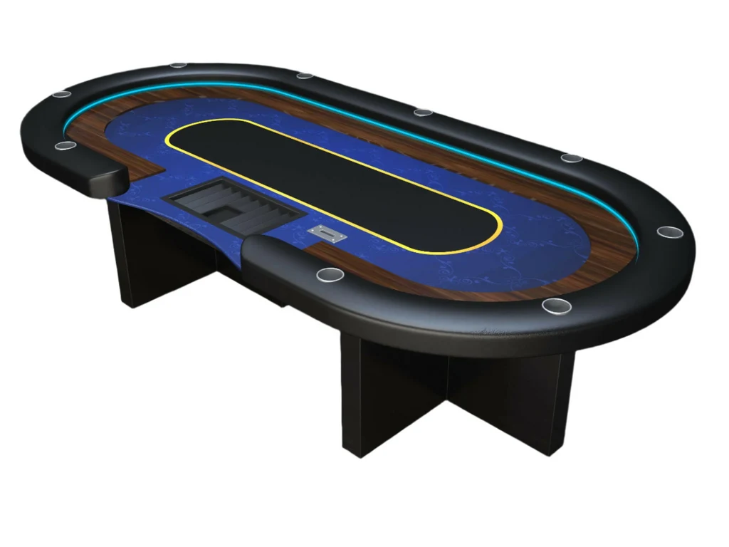 KD Cross High Poker Table