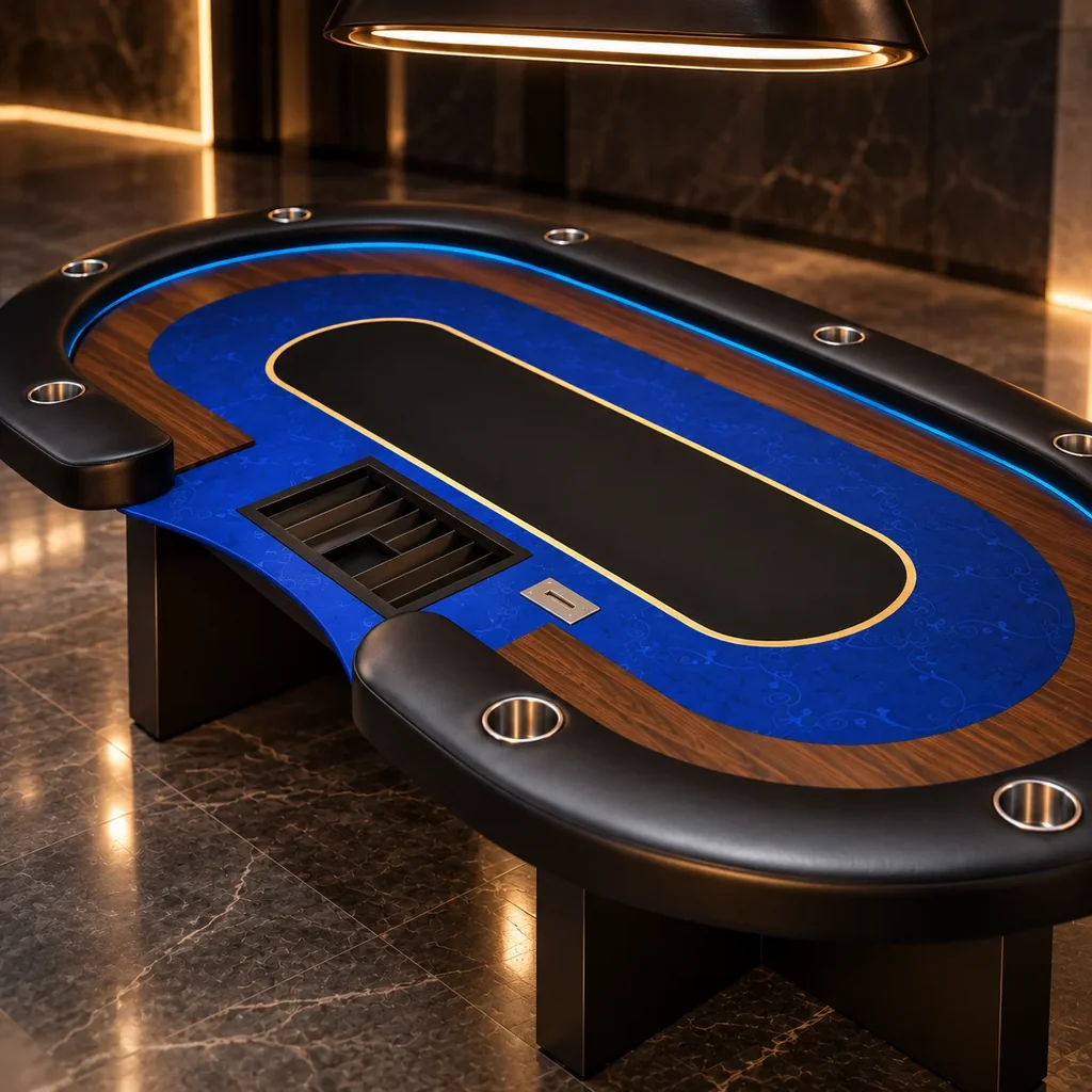 KD Cross High Poker Table