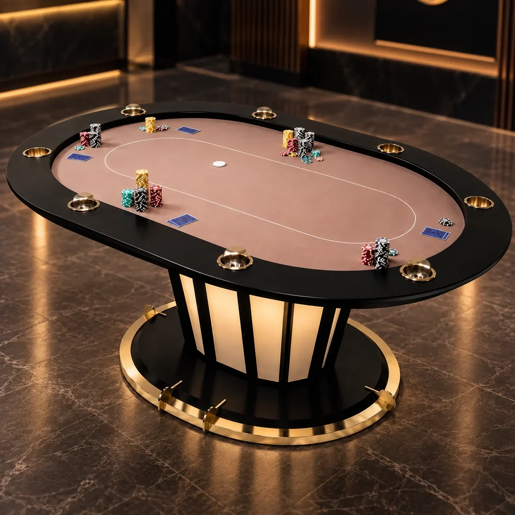 KD Grande Luxor Poker Table