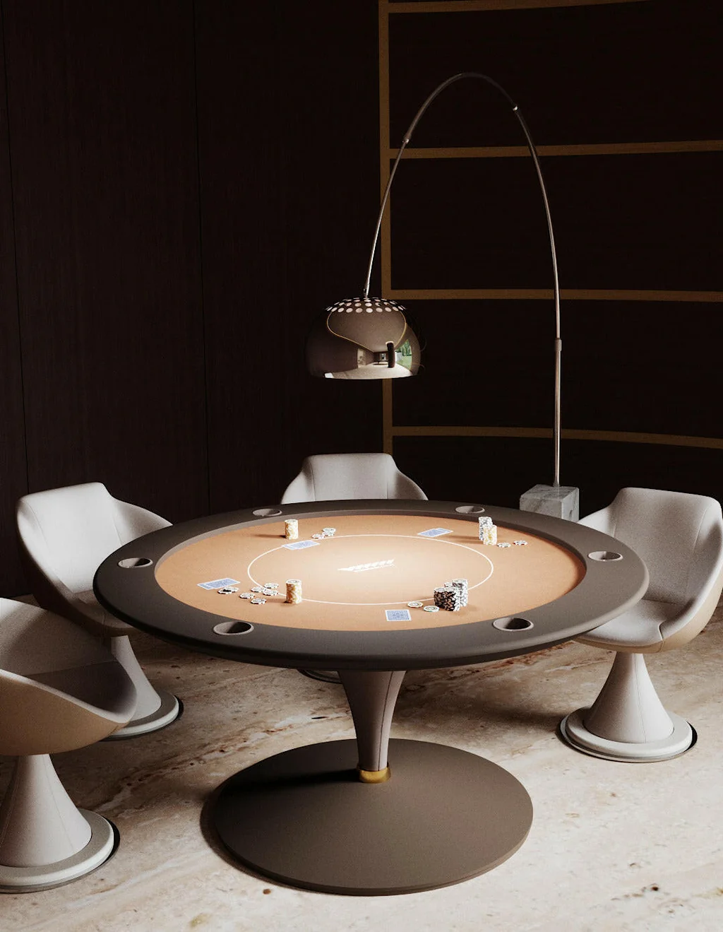 KD European Jackal Poker Table