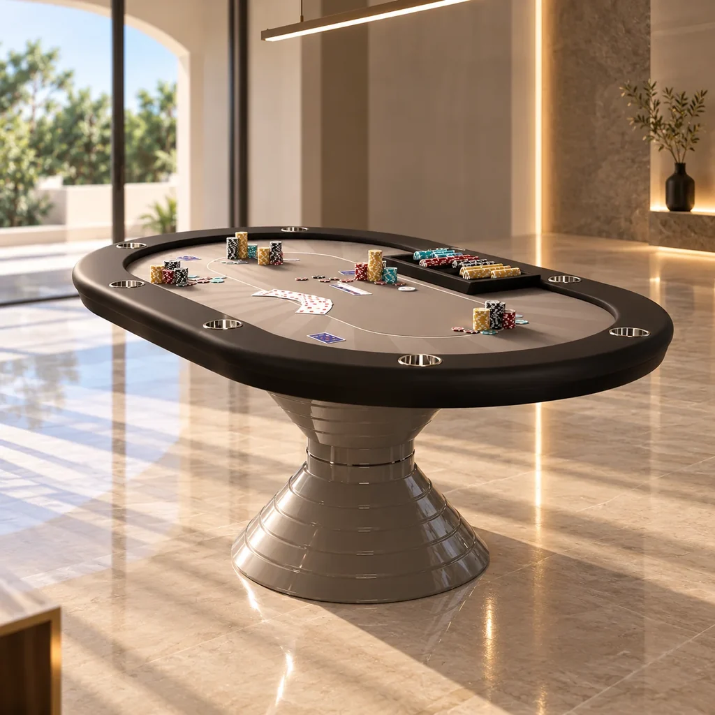 KD Italian Serene Poker Table
