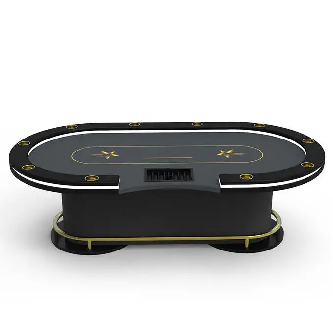 KD Black Panther Poker Table