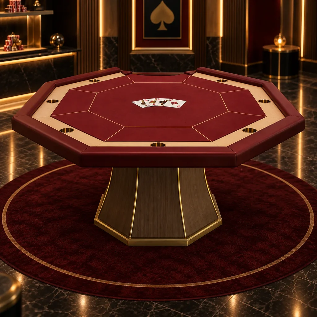 KD Royal Bengal Poker Table