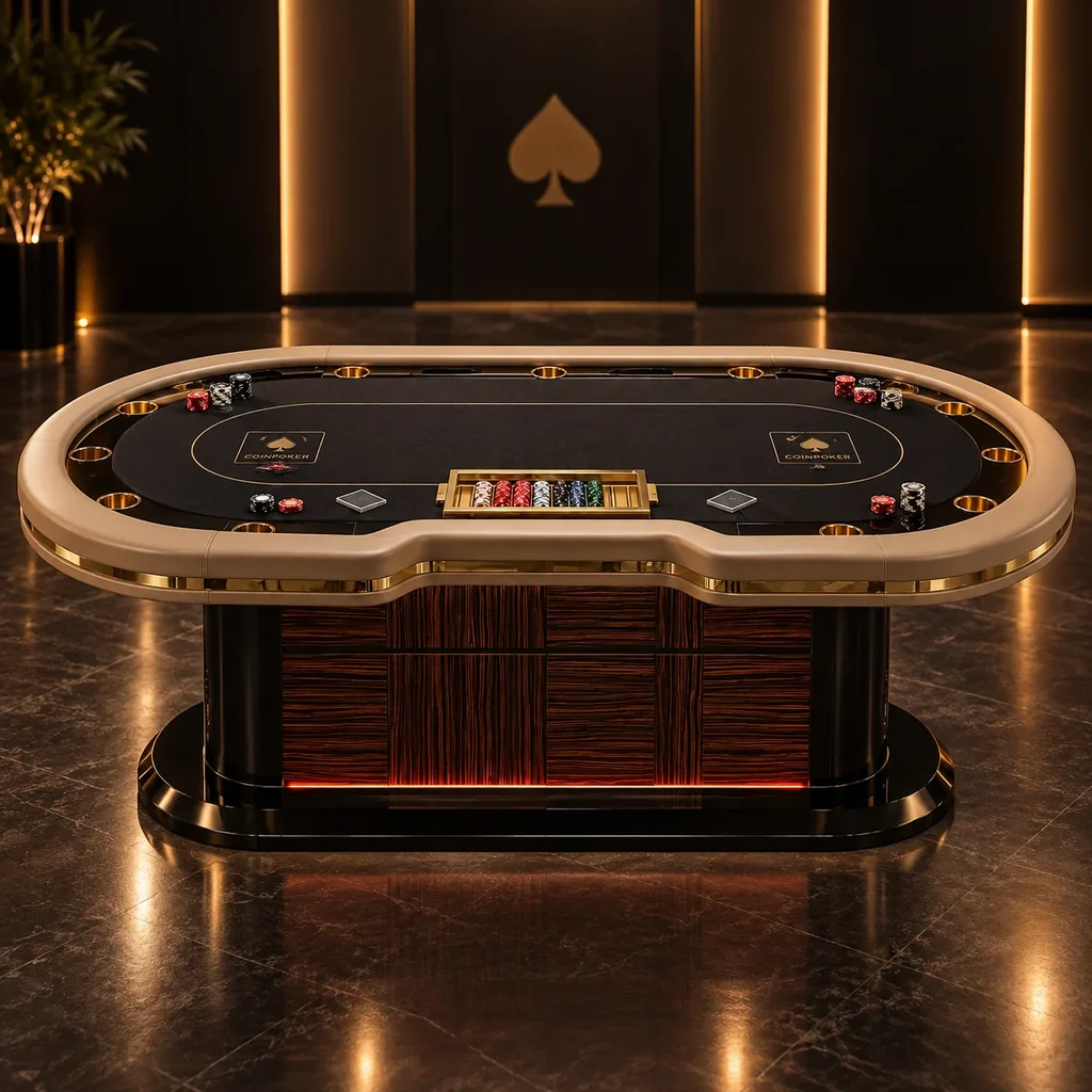 KD Melrose Poker Table