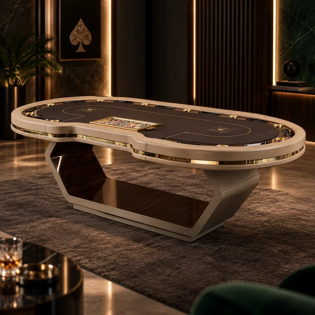 KD Italian Jade Poker Table
