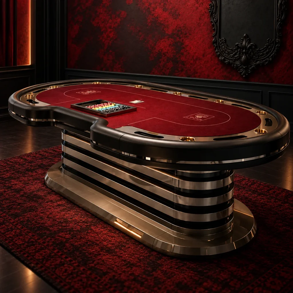 KD Grecale Poker Table