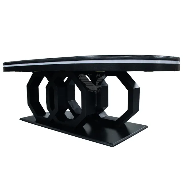 KD Swirl Rings Poker Table