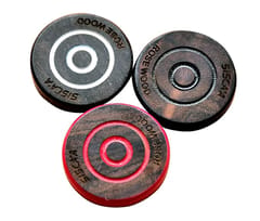 SISCAA Rosewood Carrom Coins Used in National Tournament Held by Carrom Federation of India