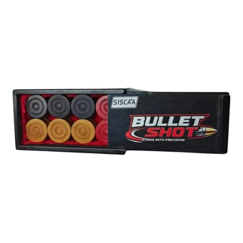 SISCAA Bullet Shot Carrom Coins Used in National Tournament Held by Carrom Federation of India