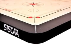 Siscaa Fighter Champion Carrom Board, Birch Plywood Federation Approved Carrom Board