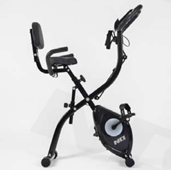 KD Foldable X-Bike with Backrest & 10-Level Magnetic Resistance | NB X BIKE