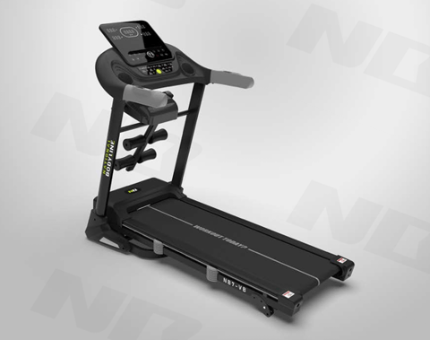KD Motorized Treadmill with 2.5 HP Peak Motor & Manual Incline | NB 7VB