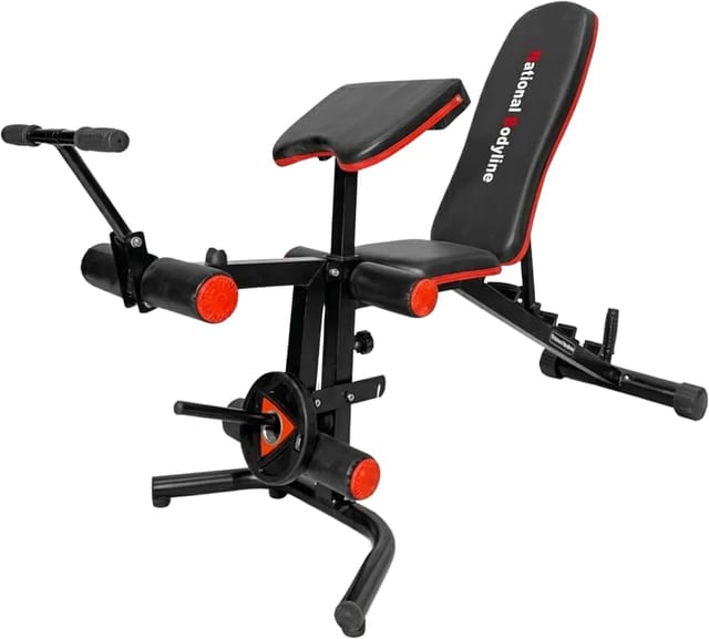 KD Multi Adjustable Exercise Bench | 6-Level Fitness Bench | NB-HF10