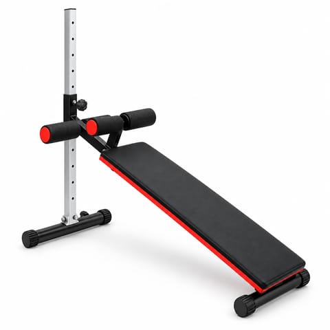KD Adjustable Abdominal Board Pro | 12-Level Decline Sit-Up Bench | NB-HF12