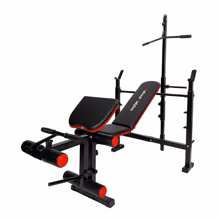 KD Multi Purpose Bench with Pull-Up & Barbell Rack | NB-HF18