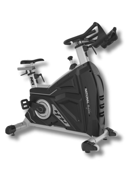 KD Spinning Bike with 25 kg Flywheel | Heavy Duty Exercise Cycle | NB 5917