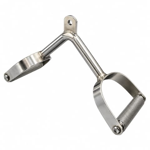 KD V Bar with D Handles | Close-Grip Cable Attachment for Back, Biceps & Triceps Workout