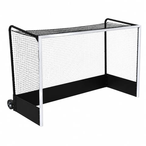 KD Hockey Goal Posts with 2 × 1 Inch Pipe Frame & Wooden Board – Pair