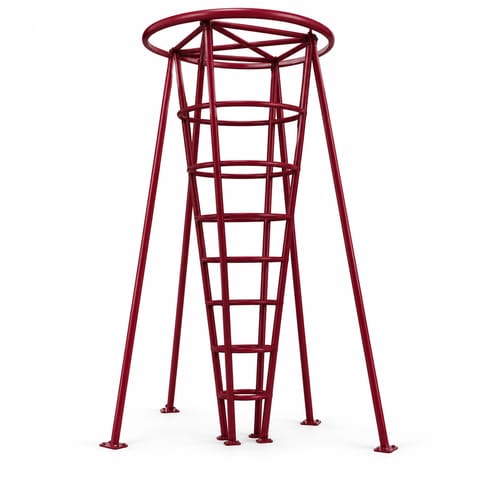 KD CP-33 Playground Climbing Tower – 10 ft High, 6 ft Diameter