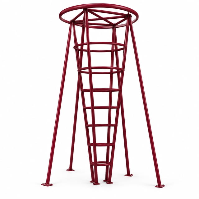 KD CP-33 Playground Climbing Tower – 10 ft High, 6 ft Diameter