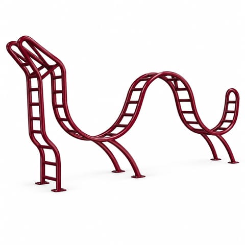 KD CP-37 Sea Monster Climber – Themed Playground Climbing Frame