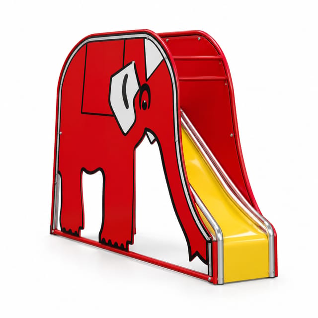 KD CP-1213 Elephant Slide – Animal-Themed Playground Slide