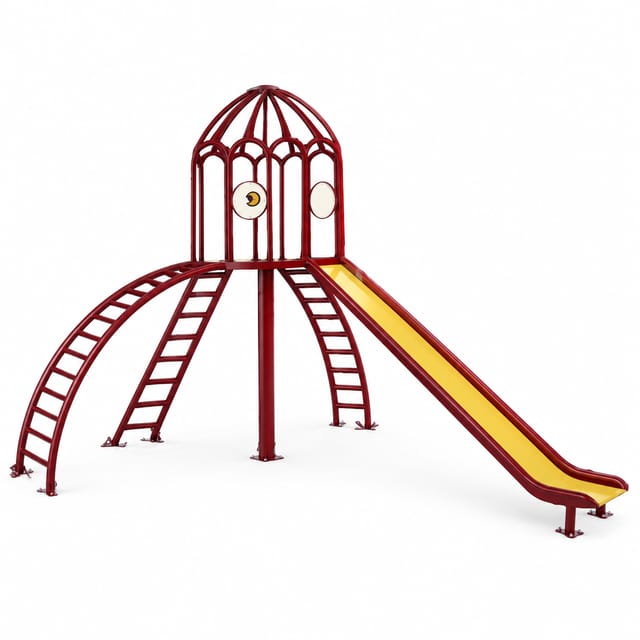 KD CP-1215 Octopus Climber Slide – Playground Climbing & Slide Combination