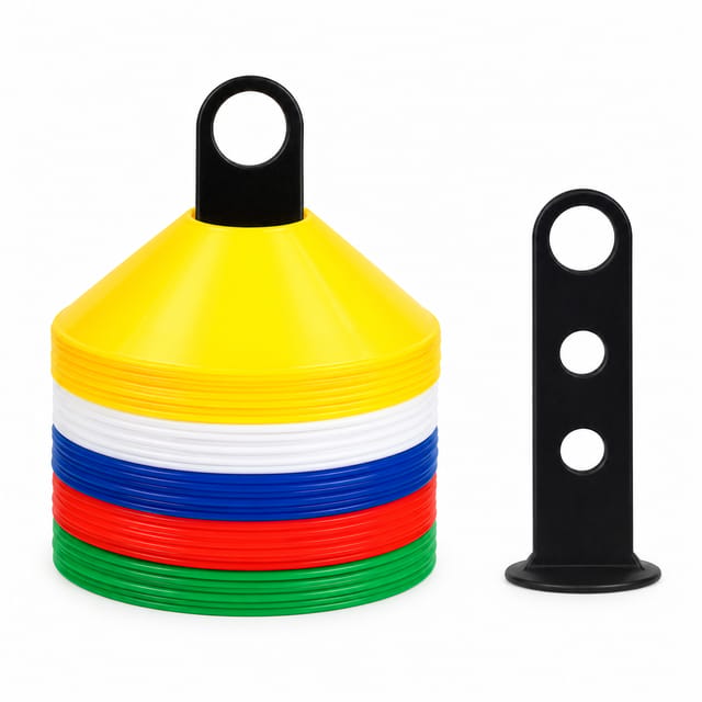 KD KX-SC250 Regular Saucer Cones – 50-Piece Agility Training Set