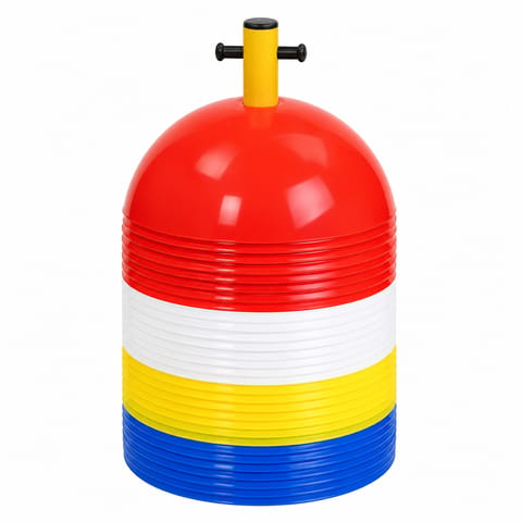 KD KX-DMC40 Dome Marker Cones – 40-Piece Football Training Set