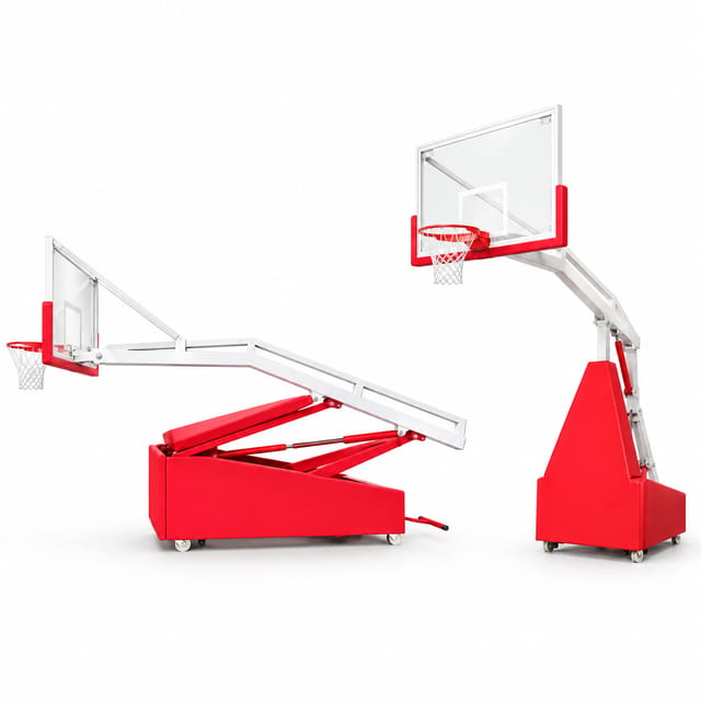 KD TSI 002 Tournament Model Manual-Jack Adjustable Basketball Pole