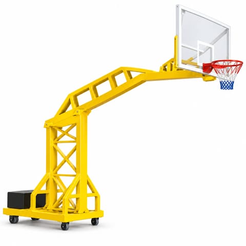 KD TSI 003 Championship Model Movable Basketball Pole with 25mm Transparent Backboard