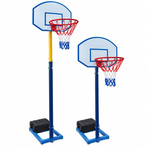 KD TSI 014 Student Netball Pole with Adjustable Height and Nylon Net