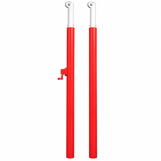 KD TSI 029 Telescopic Volleyball Net Pole – Fixed Mounting, Adjustable Height