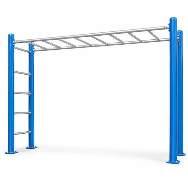 KD TSI 119 Outdoor Monkey Bar Climbing Frame – Galvanised Pipe