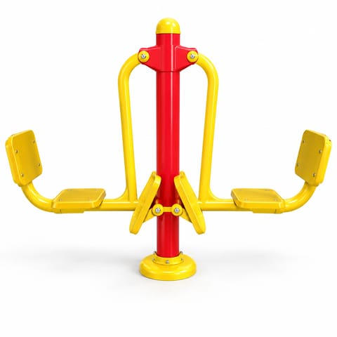 KD TSI 123 Outdoor Double Leg Press Machine – Galvanised Pipe