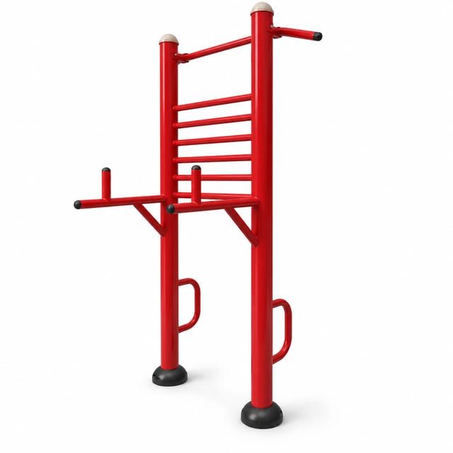 KD TSI 125 Outdoor Dipping and Chin Up Station – Galvanised Pipe