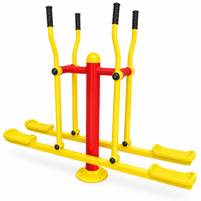 KD TSI 126 Outdoor Double Cross Walker – Galvanised Pipe