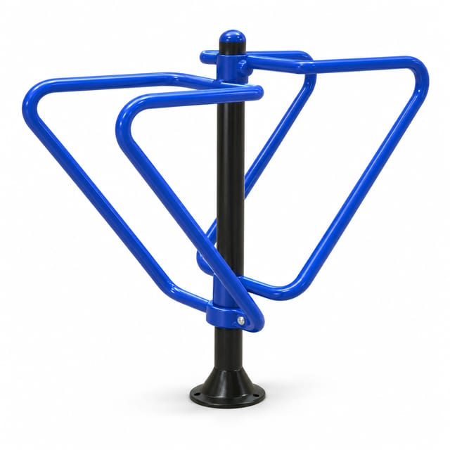 KD TSI 135 Outdoor Leg Raise Exercise Station – Galvanised Pipe