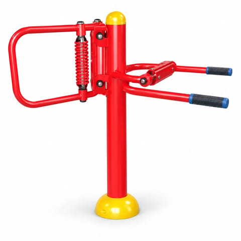 KD TSI 145 Outdoor Back Massager Station – Galvanised Pipe